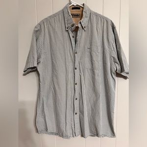 Wrangler‎ Hero short sleeve Shirt Sz L Grey